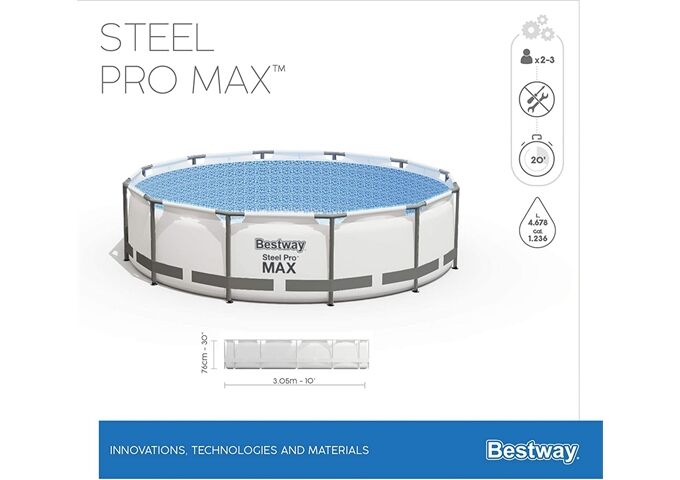 BESTWAY Steel Pro Max# Frame Pool-Set, rund 305cm