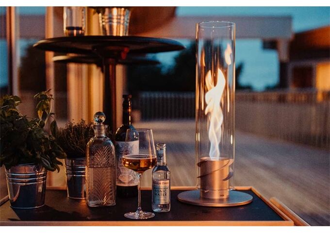 Höfats SPIN 120 Tischfeuer grau