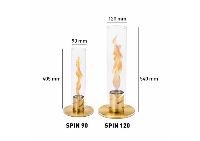 Höfats SPIN 120 Tischfeuer gold