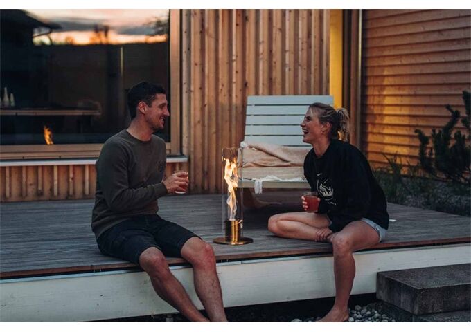 Höfats SPIN 120 Tischfeuer gold