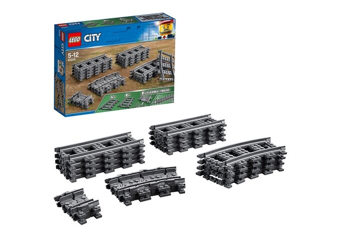LEGO® LEGO® City 60205 Schienen und Kurven, 20 Teile