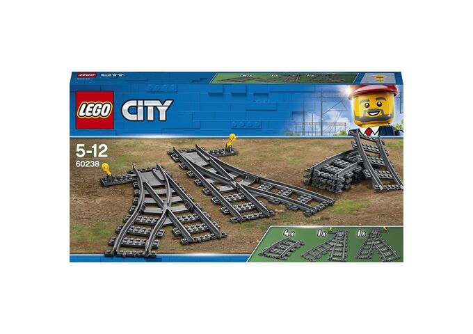 LEGO® LEGO® City 60238 Weichen, 8 Teile