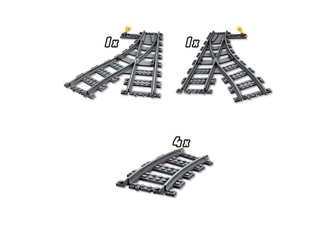 LEGO® LEGO® City 60238 Weichen, 8 Teile