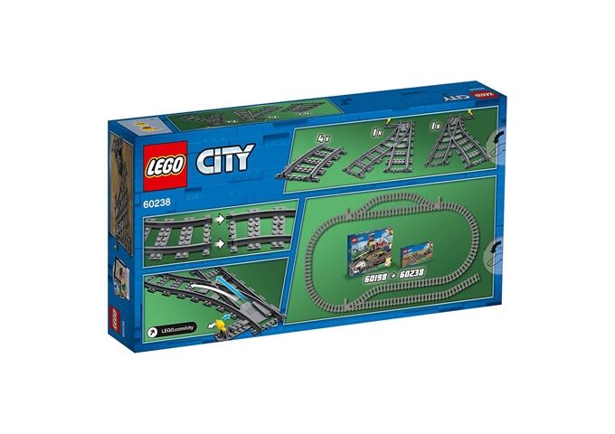 LEGO® LEGO® City 60238 Weichen, 8 Teile