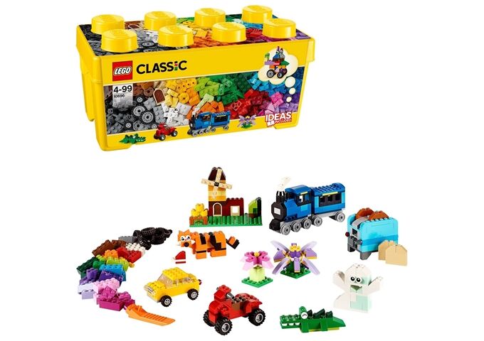 LEGO® LEGO® Classic 10696 Mittelgroße Bausteine-Box, 484