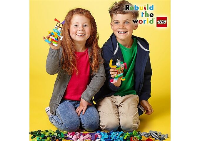 LEGO® LEGO® Classic 10696 Mittelgroße Bausteine-Box, 484