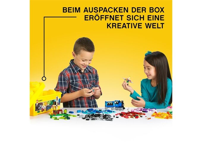 LEGO® LEGO® Classic 10696 Mittelgroße Bausteine-Box, 484