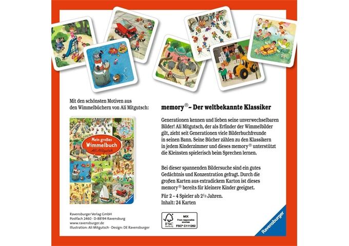 Ravensburger Memory Meine schönsten Wimmelbilder