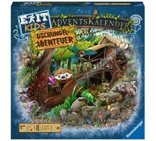 Ravensburger Exit Adventskalender Kids - Dschung