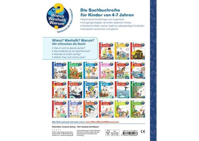 Ravensburger WWW - Wir erforschen die Nacht