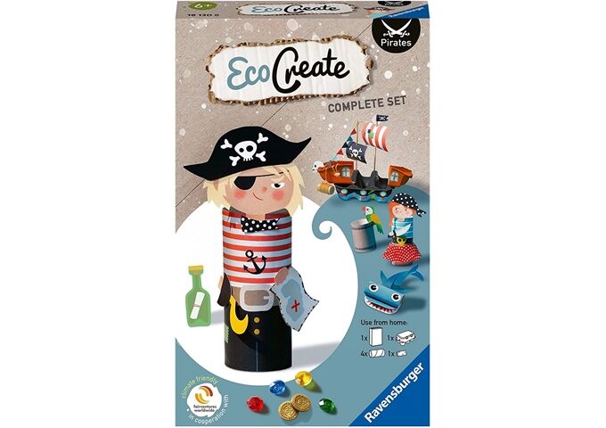 Ravensburger Bastelset EcoCreate Pirates