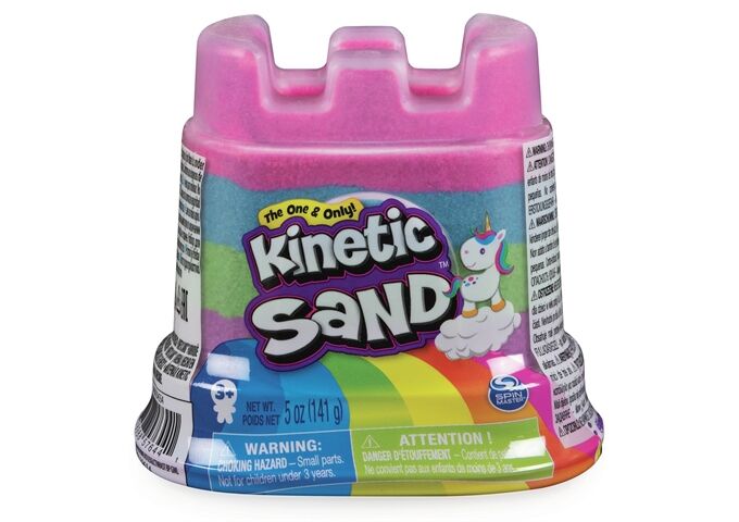 Amigo Kinetic-Sand KNS Rainbow Unicorn Castle