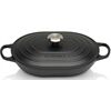 Le Creuset Gusseisen Signature OBLONG SIG 31 CM SCHWARZ