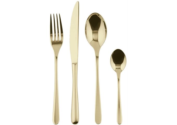 Sambonet Taste / Edelst./PVD Champag. Besteck 24tlg.Vh. Tas