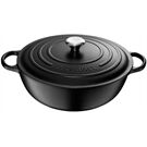 Le Creuset Gusseisen Signature STEW POT SIG 22CM SCHWARZ