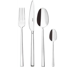 Sambonet Rock / Edelstahl 18/10 Besteck 24tlg.Vh. Rock Edel