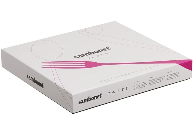 Sambonet Taste / Edelstahl Rostfrei Besteck24tlg.Vh. Taste