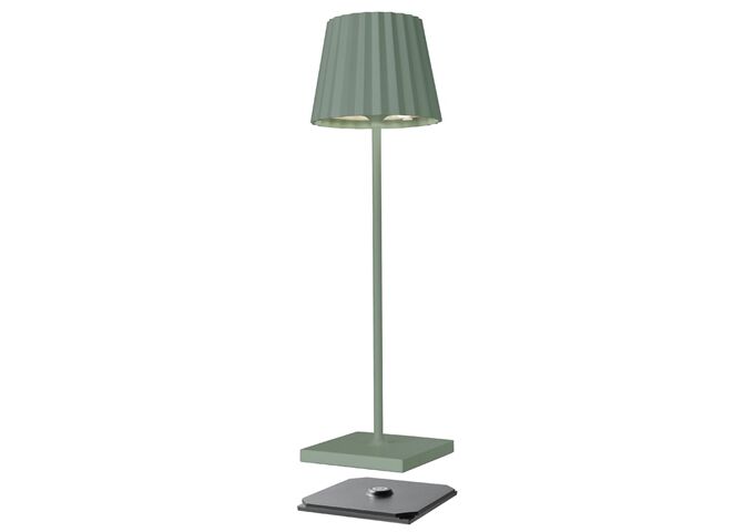 SOMPEX Troll LED-Tischleuchte Alu grün