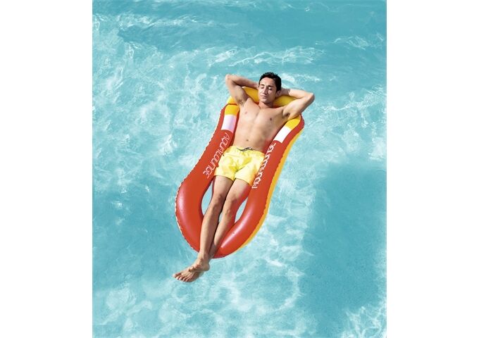 BESTWAY Aqua Lounge 164x84 cm sort.