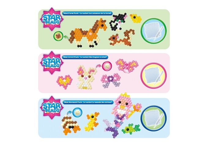 1 Aquabeads Mini Bastelsets sortiert