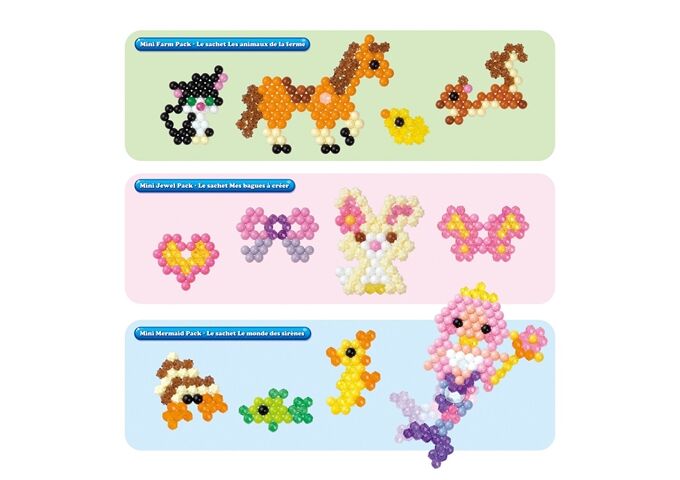 1 Aquabeads Mini Bastelsets sortiert