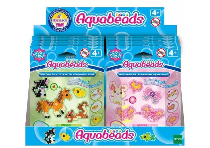 1 Aquabeads Mini Bastelsets sortiert