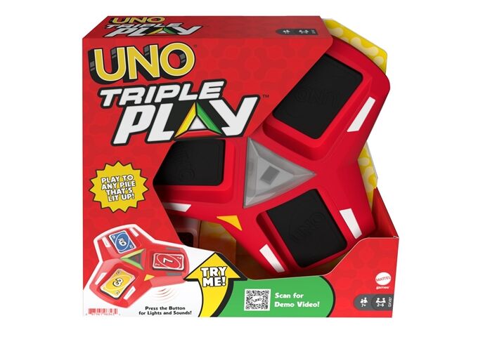 Mattel UNO Triple Play