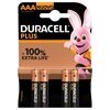 Duracell Batterie AAA/LR03 4ST Plus-ExtraLife