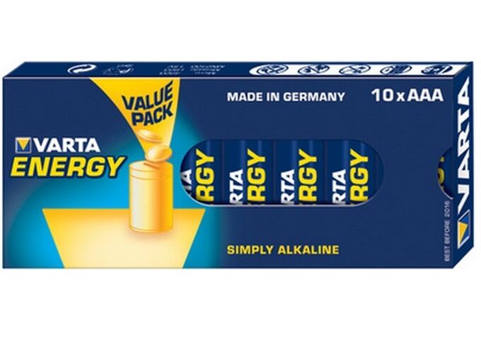 Varta Batterie Micro Energy AAA 4106 10Stück