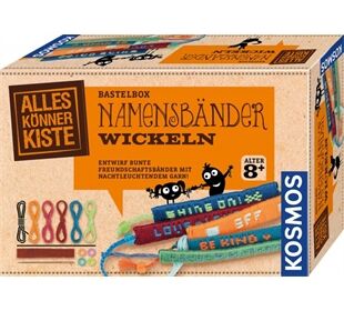 Kosmos Bastelset Namensbänder wickeln