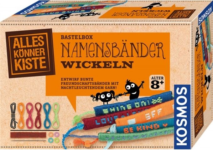 Kosmos Bastelset Namensbänder wickeln