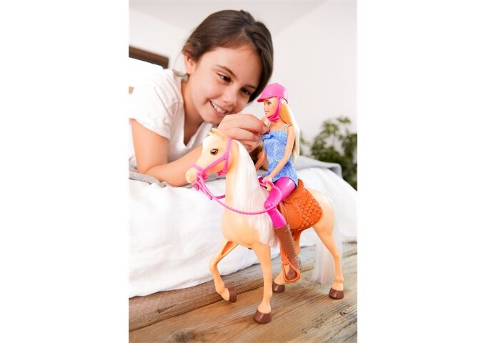 Barbie BRB Pferd & Puppe