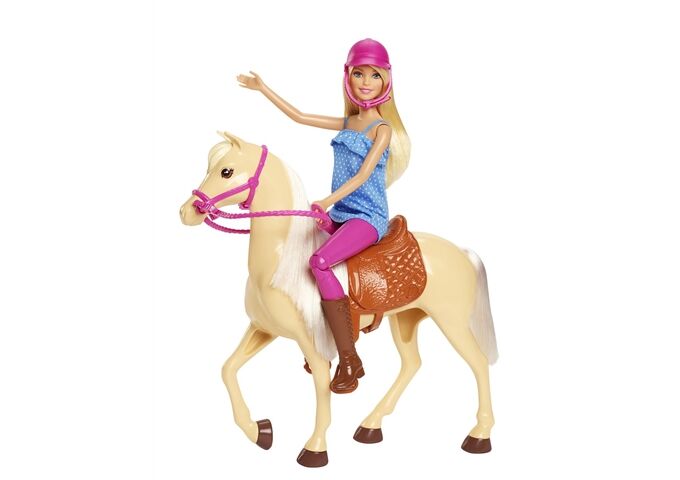 Barbie BRB Pferd & Puppe