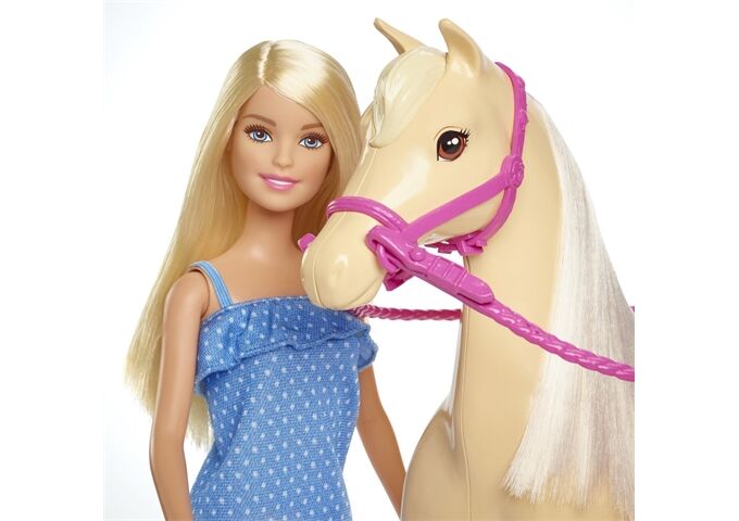 Barbie BRB Pferd & Puppe