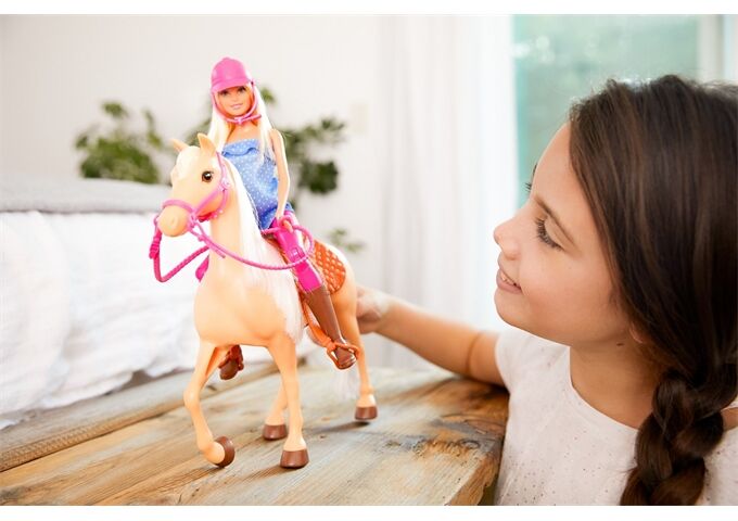 Barbie BRB Pferd & Puppe
