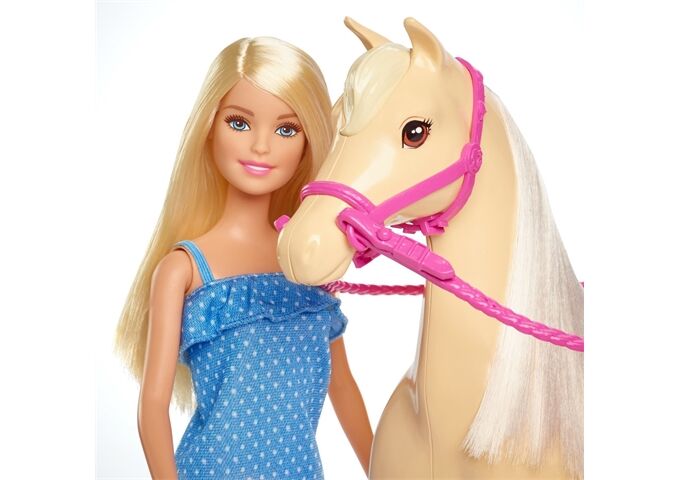 Barbie BRB Pferd & Puppe