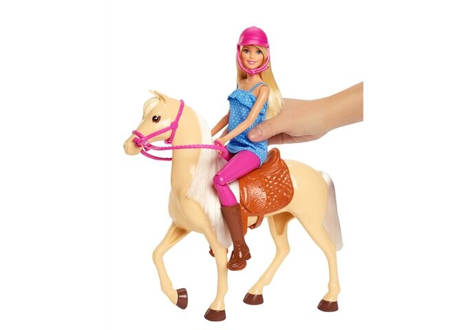 Barbie BRB Pferd & Puppe