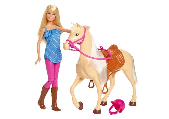 Barbie BRB Pferd & Puppe