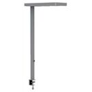 MAUL Tischleuchte Juvis LED Klemmfuß silber