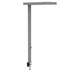 MAUL Tischleuchte Juvis LED Klemmfuß silber