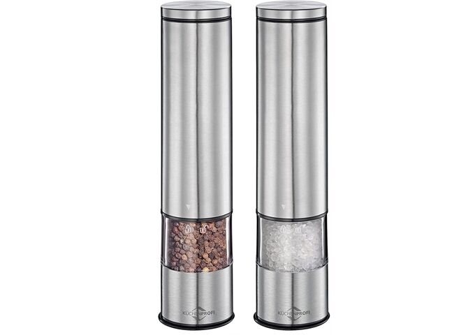 KÜCHENPROFI Pfeffermühle und Salzmühle BOSTON,elektrisch