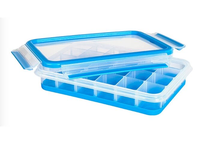 Emsa Eiswürfelbereiter Clip&Close 2.0 für 24 Eiswü