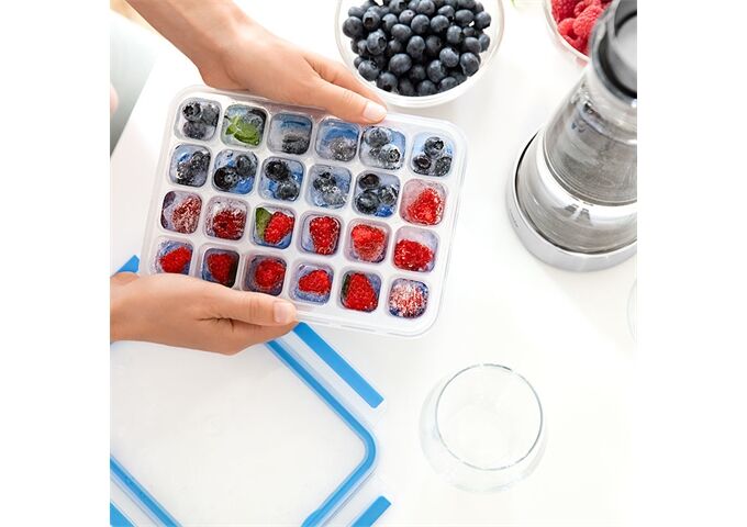 Emsa Eiswürfelbereiter Clip&Close 2.0 für 24 Eiswü