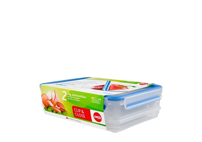 Emsa Frischhaltedose Clip & Close 1,65 & 1l rechte