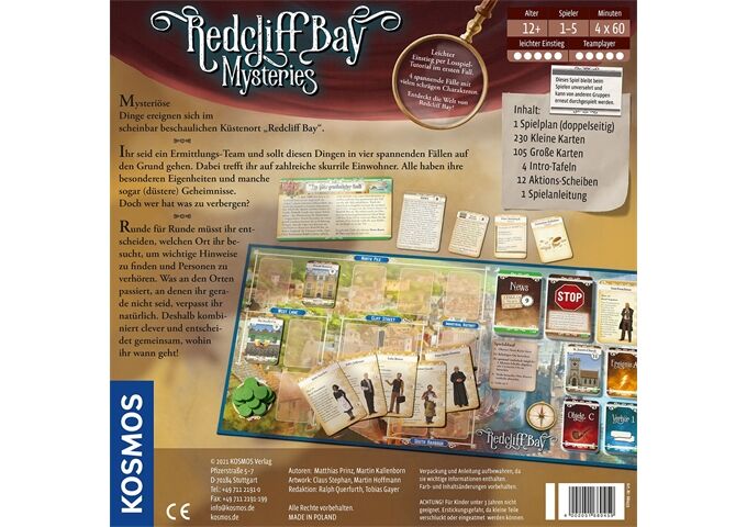 Kosmos Redcliff Bay Mysteries