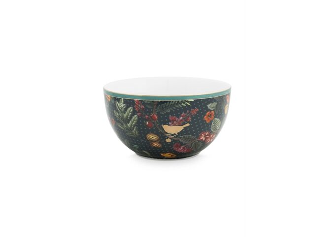 Pip Studio Bowl 12cm W.Wonderl.green/d.blue