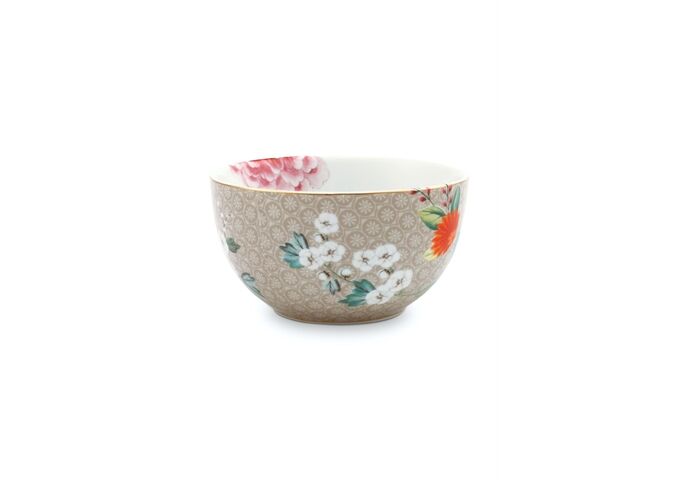 Pip Studio Bowl Blushing Birds Khaki 12cm