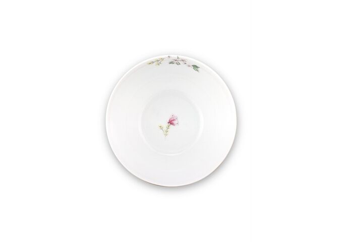 Pip Studio Bowl Blushing Birds Khaki 15cm