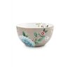 Pip Studio Bowl Blushing Birds Khaki 15cm