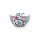 Pip Studio Bowl Flower Festival Light Blue 15cm